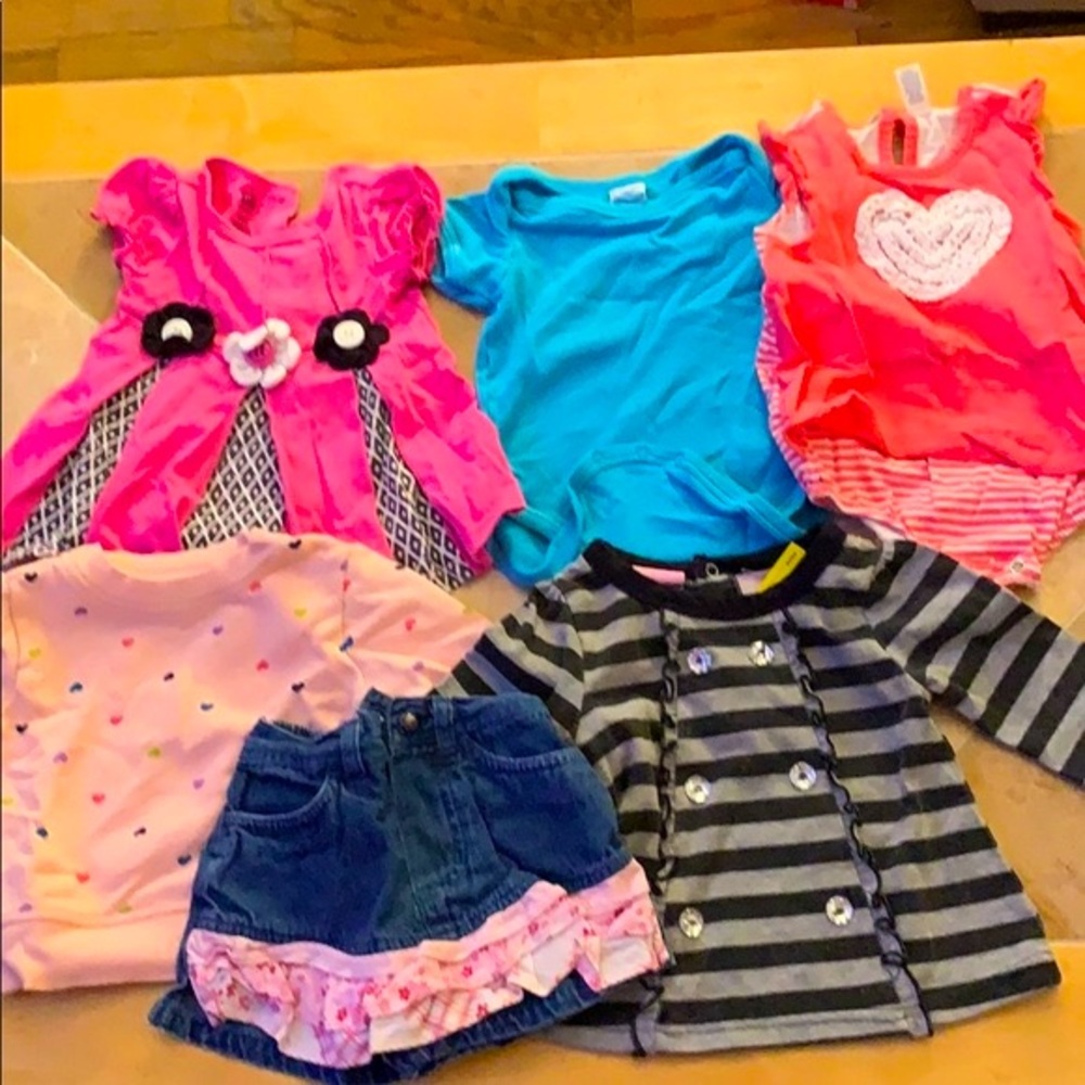 6 Piece Assorted Bundle (12M).